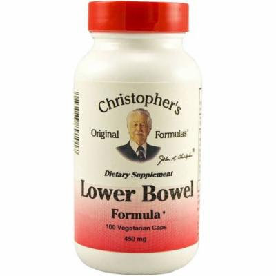 Christopher's Original Formulas Lower Bowel Formula, 100 CT