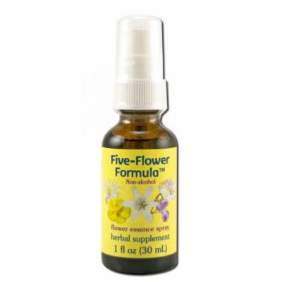 Flower Essence Services (FES) - Healing Herbs English Flower Essences, Five Flower Formula Spray Glycerin 1 oz