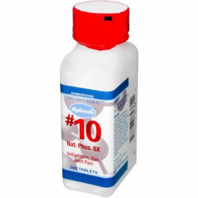 Hylands #10 Natrum Phosphate 6x Tablet, 500 CT