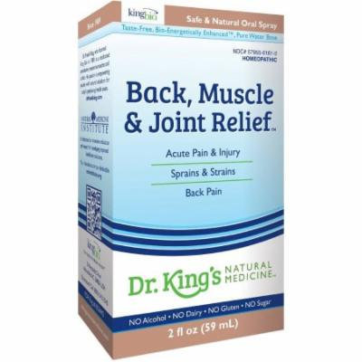 King Bio Back, Muscle and Joint Relief, 2 OZ