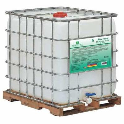 RENEWABLE LUBRICANTS 80827 Hydraulic Oil,Tote,Yellow,275 gal. G2224279