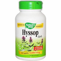Nature's Way Hyssop Herbal Capsules, 100 CT