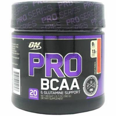 Optimum Nutrition Pro BCAA, Fruit Punch, 20 CT