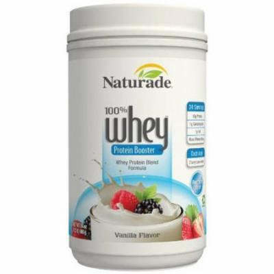 Naturade 100% Whey Protein Booster, Vanilla, 24 OZ