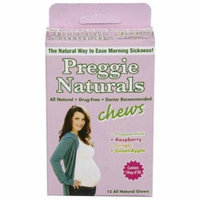 Three Lollies Preggie Naturals Chews Assorted, 15 CT (Pack of 3)