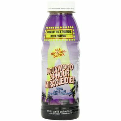 Hollywood Miracle Diet Hollywood 24-Hour Miracle Diet Drink with Acai and Garcinia Cambogia, 16 OZ