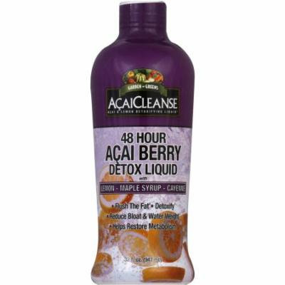 Garden Greens Detoxifying Liquid, AcaiCleanse, 32 FL OZ