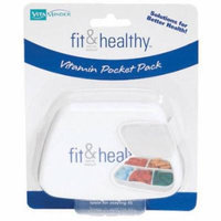 Fit & Fresh Healthy Vitamin Pocket Pack, 1 CT (Pack of 4)