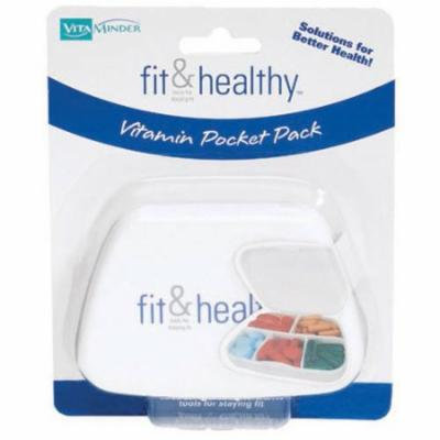 Fit & Fresh Healthy Vitamin Pocket Pack, 1 CT (Pack of 4)
