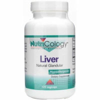 Nutricology Liver Beef Natural Glandular, 125 CT