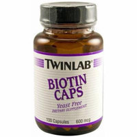 TwinLab Biotin Capsules, 100 CT
