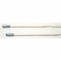 TOUGH GUY 3EDA9 Nylon Brush Rods, 1/4 NPT, Dia3/8, Length48