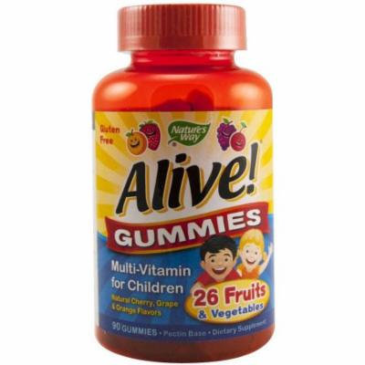 Nature's Way Alive Children Multi Vitamin Gummies, 90 CT