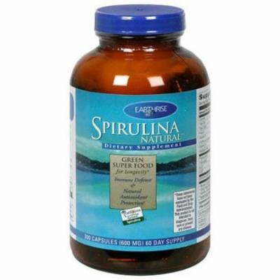 Earthrise Spirulina Natural Capsules, 300 CT