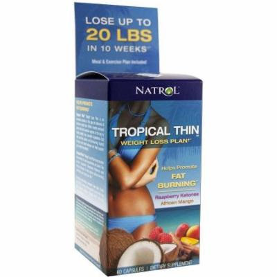 Natrol Tropical Thin Weight Loss Plan, 60 CT