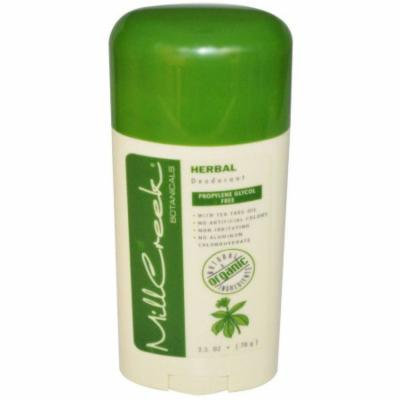 Mill Creek Stick Deodorant Herbal, 2.5 OZ (Pack of 2)
