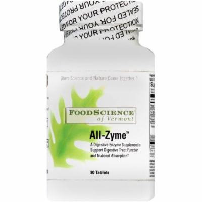 Food Science All-Zyme Digestive Enzyme Tablets, 90 CT