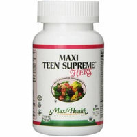 Maxi-Health Maxi Teen Supreme Hers, Teenage Girls Multivitamin, Kosher, 60 CT