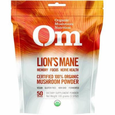 Mushroom Matrix Lion's Mane Powder Drink Mix, Organic, 3.57 OZ