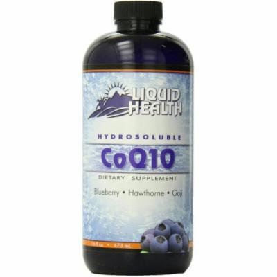Liquid Health Hydrosoluble CoQ10, Blueberry, Howthorne & Goji, 16 FL OZ