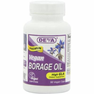Deva Borage Oil, 500mg , Vegan, 90 CT