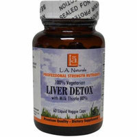 L A Naturals Liver Detox Vegetarian Capsules, 60 CT