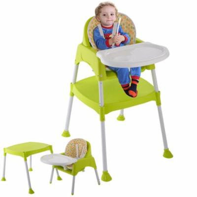 3 in 1 Baby High Chair Convertible Table Seat Booster Toddler Feeding Highchair