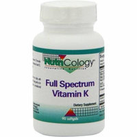 Nutricology Full Spectrum Vitamin K, 90 CT