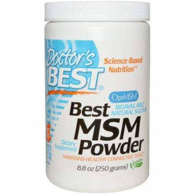 Doctor's Best MSM Powder 1000mg, 250 GM