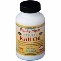 Healthy Origins Krill Oil, Natural, 500mg, 120 CT