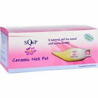 Squip Ceramic Neti Pot, 13.3 OZ