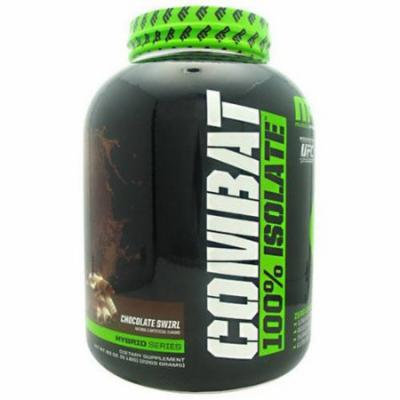 Muscle Pharm Combat 100% Isolate, Chocolate Swirl, 5 LB