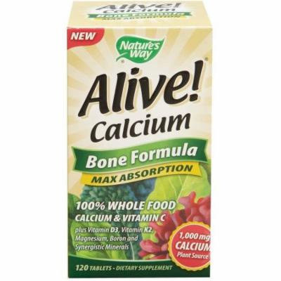 Nature's Way Alive Calcium Bone Formula, 120 CT