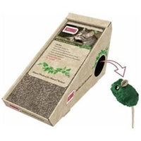 Kong CS3 Naturals Incline Scratcher with Cat Toy