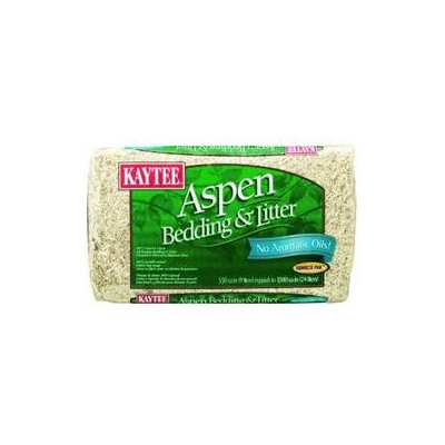 Topdawg Pet Supply Kaytee Aspen Bedding 1200 Cu In 6cs