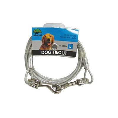 Booda Products Vinyl Tieout Clear 10 Feet - 3417010