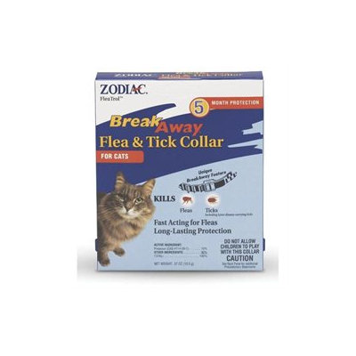 Farnam 43910 Zodiac Breakaway Flea and Tick Collar For Cat