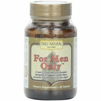 Only Natural For Men Only, Super Potent, 30 CT