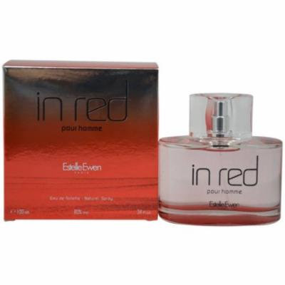 Estelle Ewen In Red Pour Homme for Men Eau de Toilette, 3.4 oz