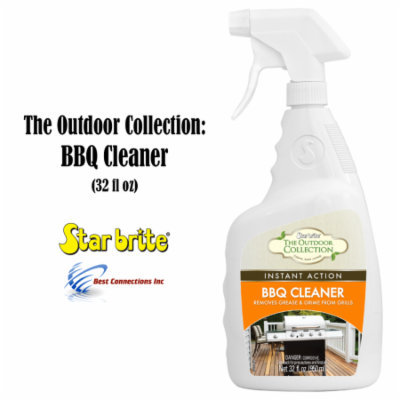 StarBrite 57732 Instant Action BBQ Cleaner Bottle Spray 1 QT Cleans Grease Grime