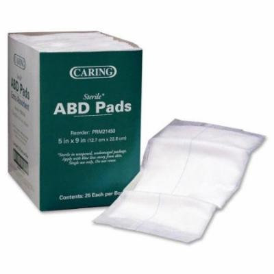 Medline Caring Non-Sterile Abdominal Pads PRM21451