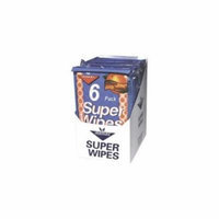 Scented Super Wipes - 6 Ct Case Of 24