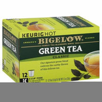 BIGELOW TEA GREEN K CUP, 12 EA (Pack of 6)
