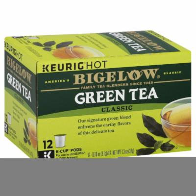 BIGELOW TEA GREEN K CUP, 12 EA (Pack of 6)