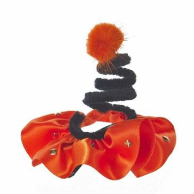 Halloween Hair Clip: Black and Orange Witch Hat - By Ganz