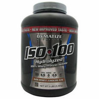 Dymatize Iso-100, Gourmet Chocolate, 5 LB