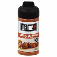 WEBER SPICE GARLIC SRIRACHA, 6.2 OZ (Pack of 8)
