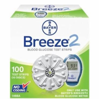 Bayer Breeze2 Test Strips