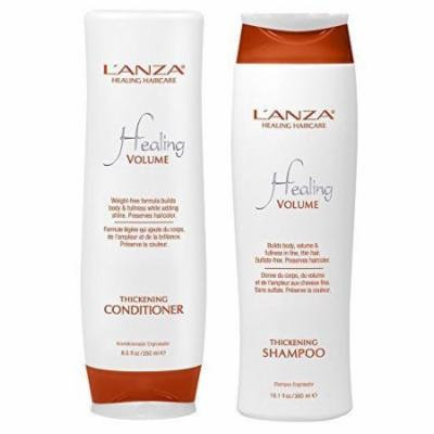 Lanza Healing Volume Thickening Shampoo 10.1 oz & Conditioner 8.5 oz DUO