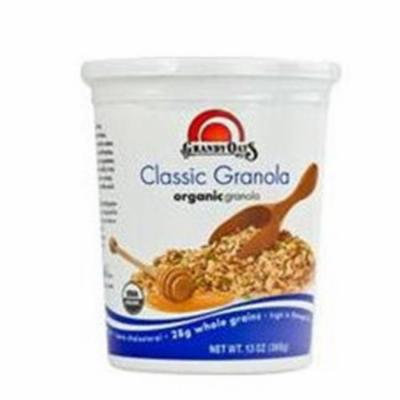 Grandy Oats Organic Classic Granola 13 Oz. (Pack of 6)